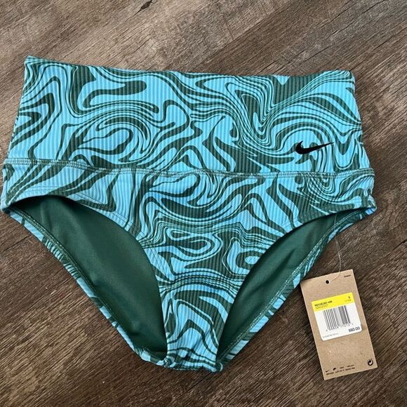 Nike Swirl High Waisted Bottom- Size Small - Picture 1 of 7
